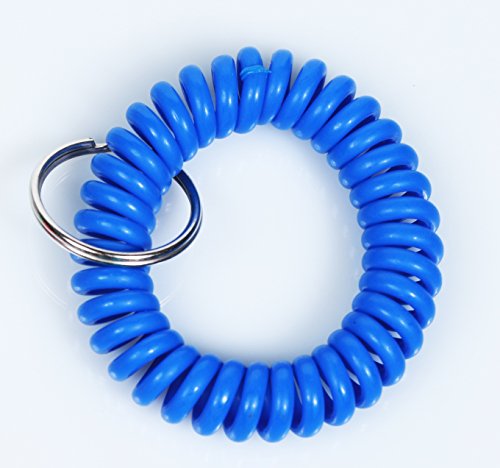 Karen Pryor Spiralarmband - Regenbogenfarben - Wrist Coil ? blau von Karen Pryor