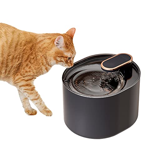 Intelligenter elektrischer automatischer Haustier-Trinkbrunnen Geräuscharmer Wasserspender mit 3 l / 101 OZ großem Fassungsvermögen für Katzen kleine Hunde von Karlak
