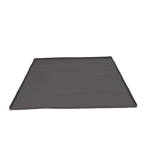 Karlak Dicke Silikonkatze Müllmatte, Einfach Sauber, Wasserdicht, Nicht Rutsch, Großgröße 86,3 * 55,9 cm, Multifunktionale Haustiermatte für Katze mit Bequemer Gehrostoberfläche, Hohe von Karlak