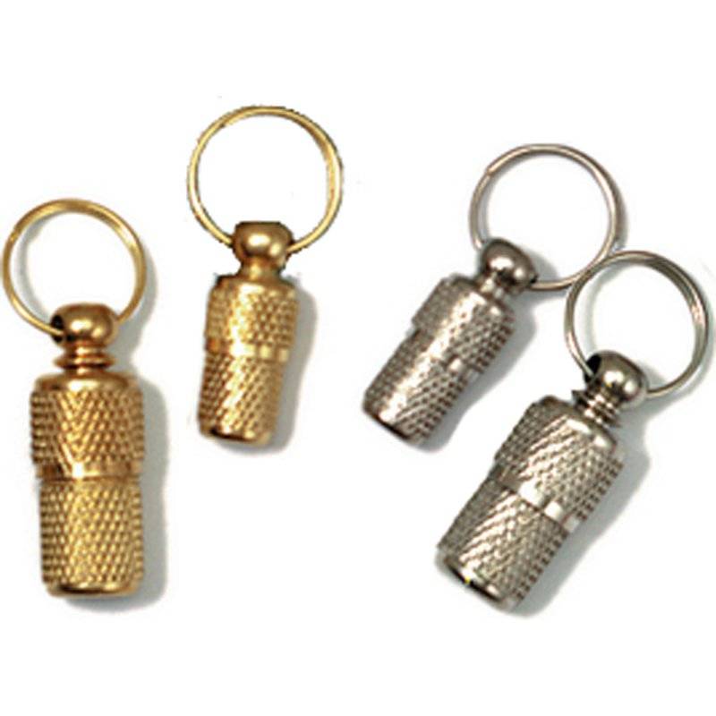 Adressanhänger aus Metall, Nr: 1 Goldfarben 22 mm von Karlie