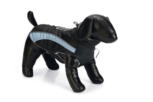 Beeztees Hundemantel Saby versch. Größen und Farben, Farbe:schwarz/blau, Größe:24 cm von Karlie