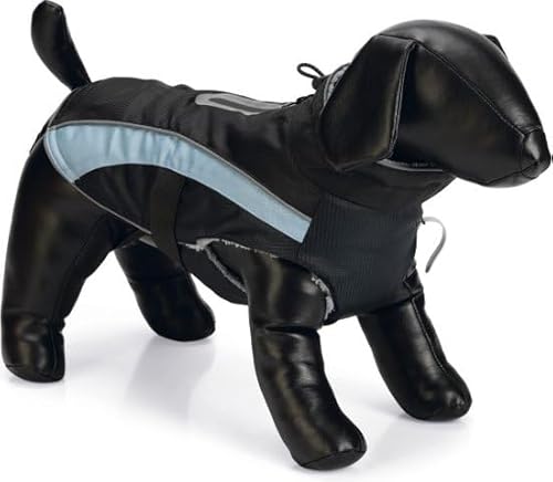 Beeztees Hundemantel Saby versch. Größen und Farben, Farbe:schwarz/blau, Größe:28 cm von Karlie