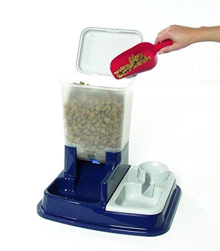 Futter- und Wasserspender Duo Max Hundenapf 5kg Futter Napf Blau von Karlie