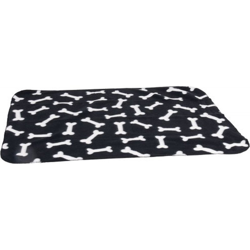 Hunde-Fleecedecke Milda - 100x70cm / schwarz Hunde-Fleecedecke Milda - 100x70cm / schwarz von Flamingo
