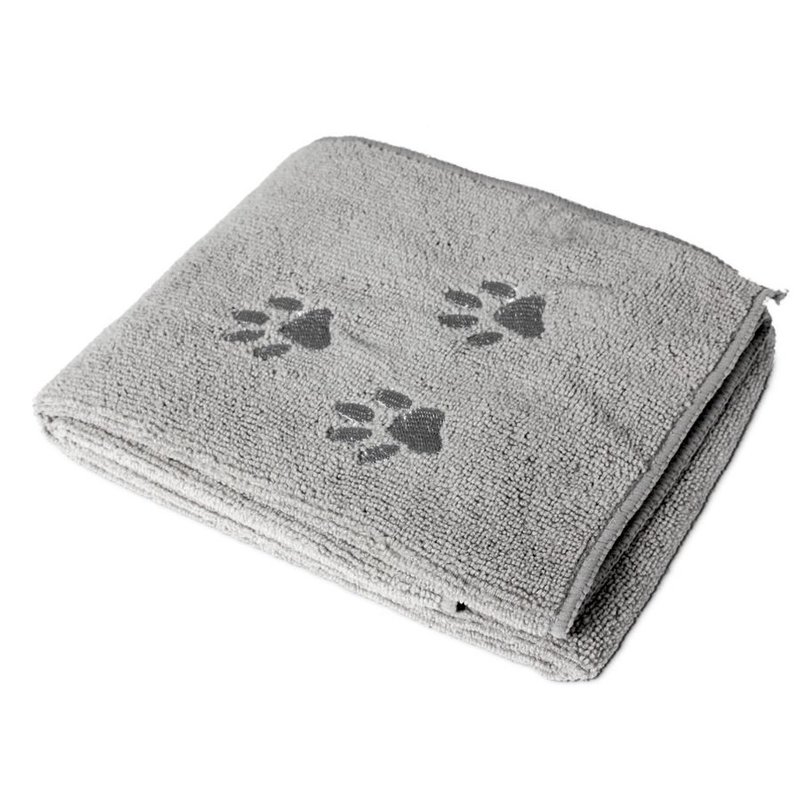 Hunde-Handtuch mit Pfötchen - 80x50cm Hunde-Handtuch mit Pfötchen - 80x50cm von Karlie