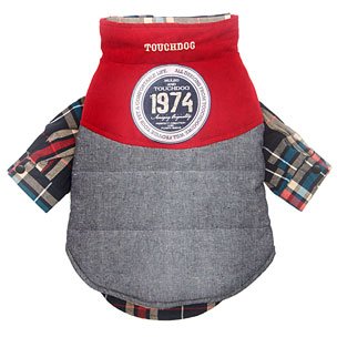 KARLIE Mantel TOUCHDOG COLLEGE JACKET 2IN1 rot-blau 40 x 56 x 36cm für Hunde KARLIE Mantel TOUCHDOG COLLEGE JACKET 2IN1 rot-blau 40 x 56 x 36cm für Hunde von Karlie