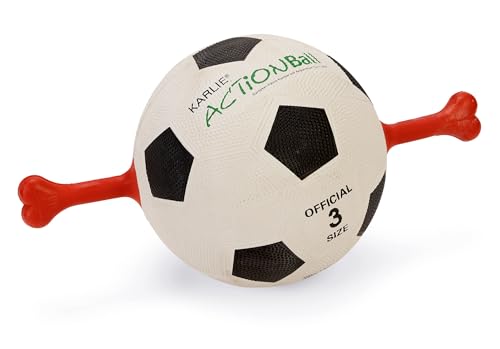 Karlie Action Ball - Fussball mit Gummigriffen ø: 19 cm Karlie Action Ball - Fussball mit Gummigriffen ø: 19 cm von Karlie