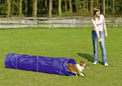Karlie Agility Tunnel, klein L: 1.98 m ø: 40 cm blau Karlie Agility Tunnel, klein L: 1.98 m ø: 40 cm blau von Karlie