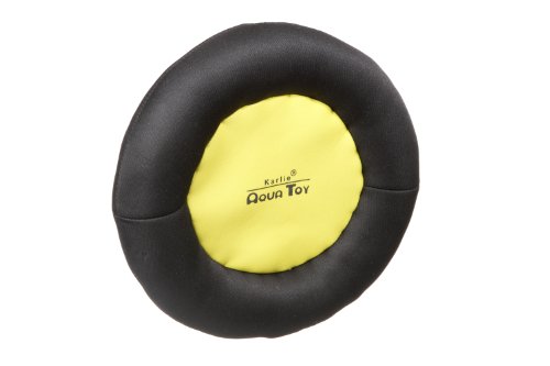 Karlie Aqua Frisbee, Neopren ø 23 cm, schwarz / gelb von Karlie