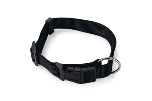 Karlie Art Sportiv Basic, Hundehalsbänder, Nylon, Schwarz, 1x20-35 cm Karlie Art Sportiv Basic, Hundehalsbänder, Nylon, Schwarz, 1x20-35 cm von Karlie