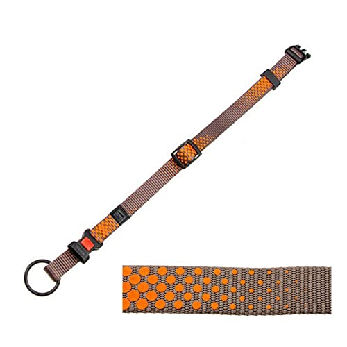 Karlie Art Sportiv Plus Halsband verstellbar mit gedrucktem Motiv Mix and Match L: 20 - 35 cm B: 10 mm Dots von Karlie