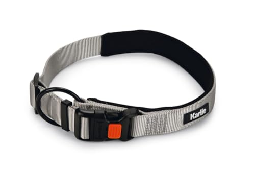 Karlie Art Sportiv Premium, Hundehalsbänder, Nylon, Grau, 60-65x3 cm Karlie Art Sportiv Premium, Hundehalsbänder, Nylon, Grau, 60-65x3 cm von Karlie