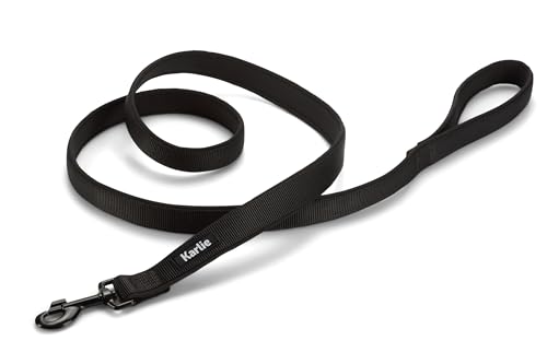 Karlie Art Sportiv Premium, Hundeleinen, Nylon, Schwarz, 180x2,5 cm Karlie Art Sportiv Premium, Hundeleinen, Nylon, Schwarz, 180x2,5 cm von Karlie
