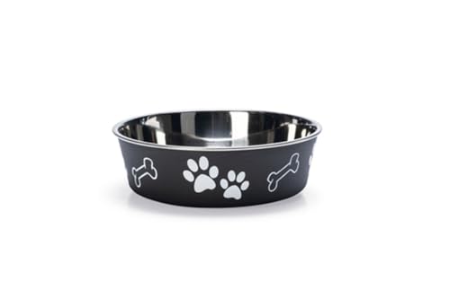 Karlie Ascar, Hundenäpfe, Edelstahl, Schwarz, 800 ml, Durchm. 15-17 cm Karlie Ascar, Hundenäpfe, Edelstahl, Schwarz, 800 ml, Durchm. 15-17 cm von Karlie