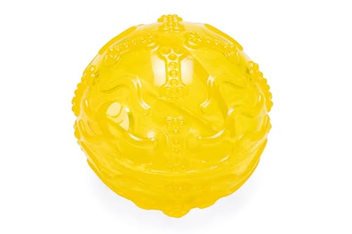 Karlie Ball, Hundespielzeug, TPR, Gelb, Durchm.8 cm Karlie Ball, Hundespielzeug, TPR, Gelb, Durchm.8 cm von Karlie