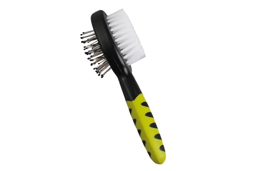 Karlie Borsten- und Stiftbürste, Nagetierbürsten, 2 in 1, Gummi, Schwarz/Grün, 14,5x4,5 cm Karlie Borsten- und Stiftbürste, Nagetierbürsten, 2 in 1, Gummi, Schwarz/Grün, 14,5x4,5 cm von Karlie
