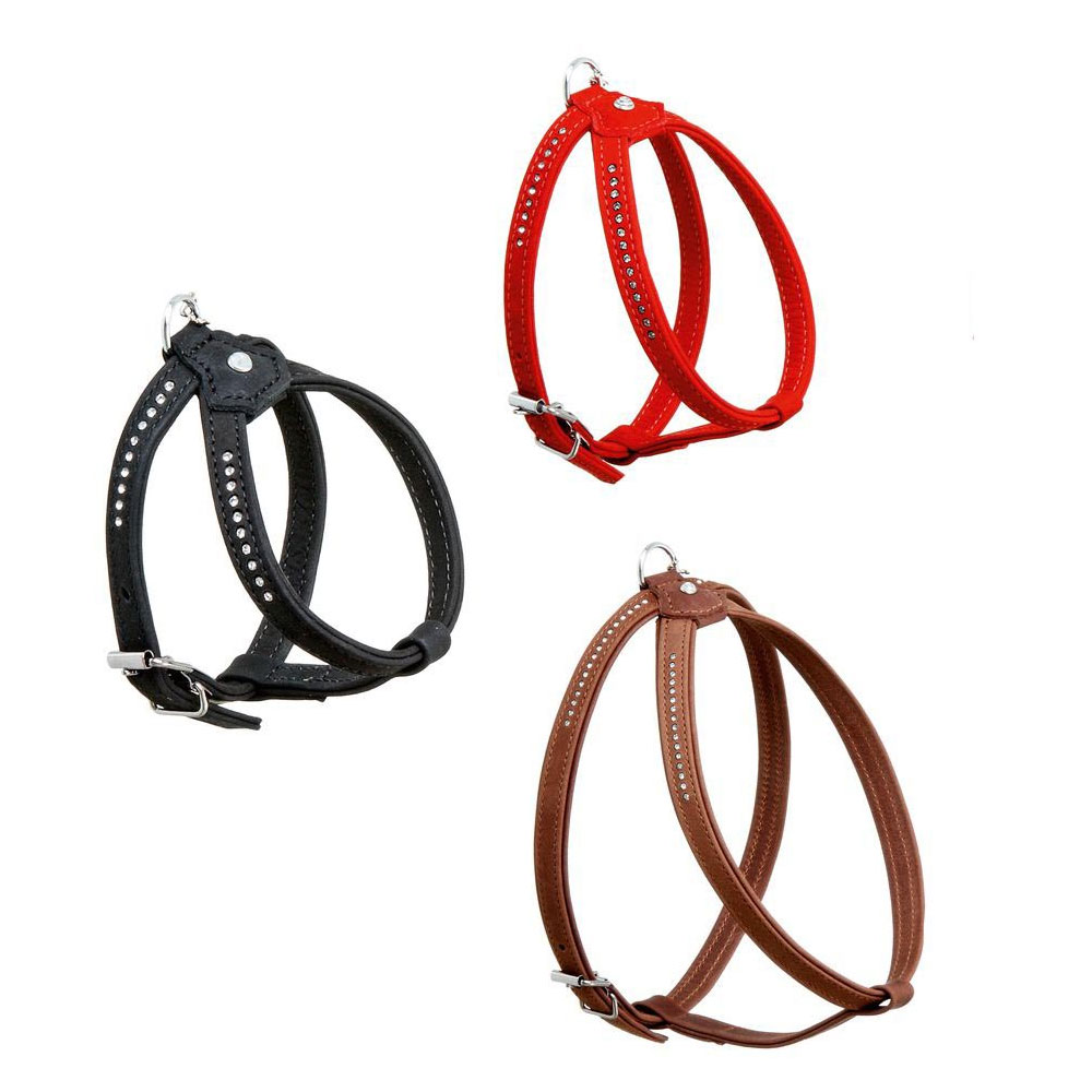 Karlie Buffalo Strass Geschirr - Braun - 10 mm / 20-27 cm Karlie Buffalo Strass Geschirr - Braun - 10 mm / 20-27 cm von Karlie