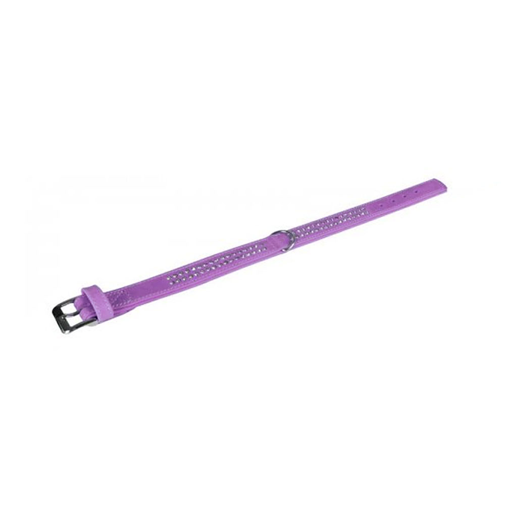 Karlie Buffalo Strass-Halsband - Violett - 2-reihig, 55cm/30mm Karlie Buffalo Strass-Halsband - Violett - 2-reihig, 55cm/30mm von Karlie