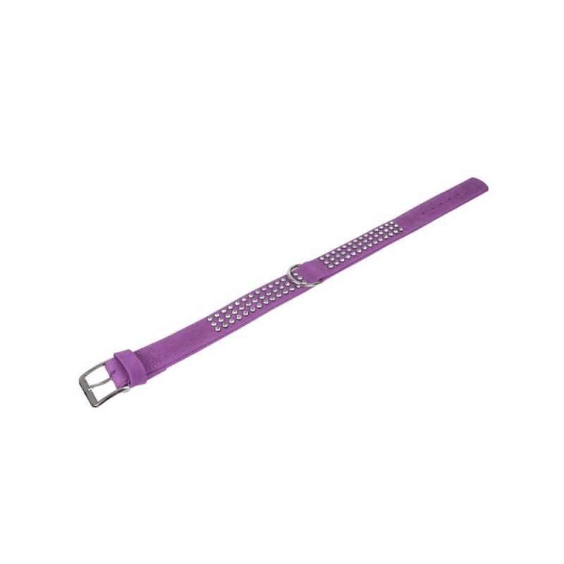 Karlie Buffalo Strass-Halsband - Violett - 3-reihig, 65cm/40mm Karlie Buffalo Strass-Halsband - Violett - 3-reihig, 65cm/40mm von Karlie