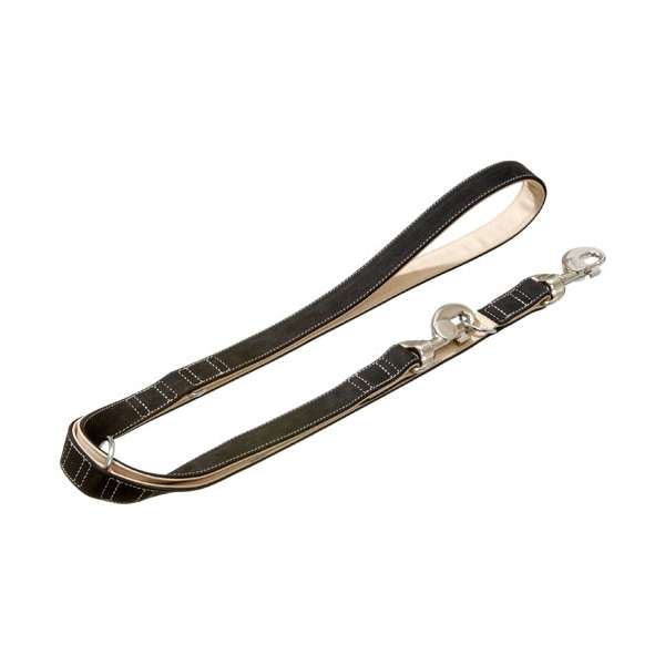 Karlie Buffalo Ultra Führleine - Schwarz/Hellbeige - 15 mm / 200 cm Karlie Buffalo Ultra Führleine - Schwarz/Hellbeige - 15 mm / 200 cm von Karlie