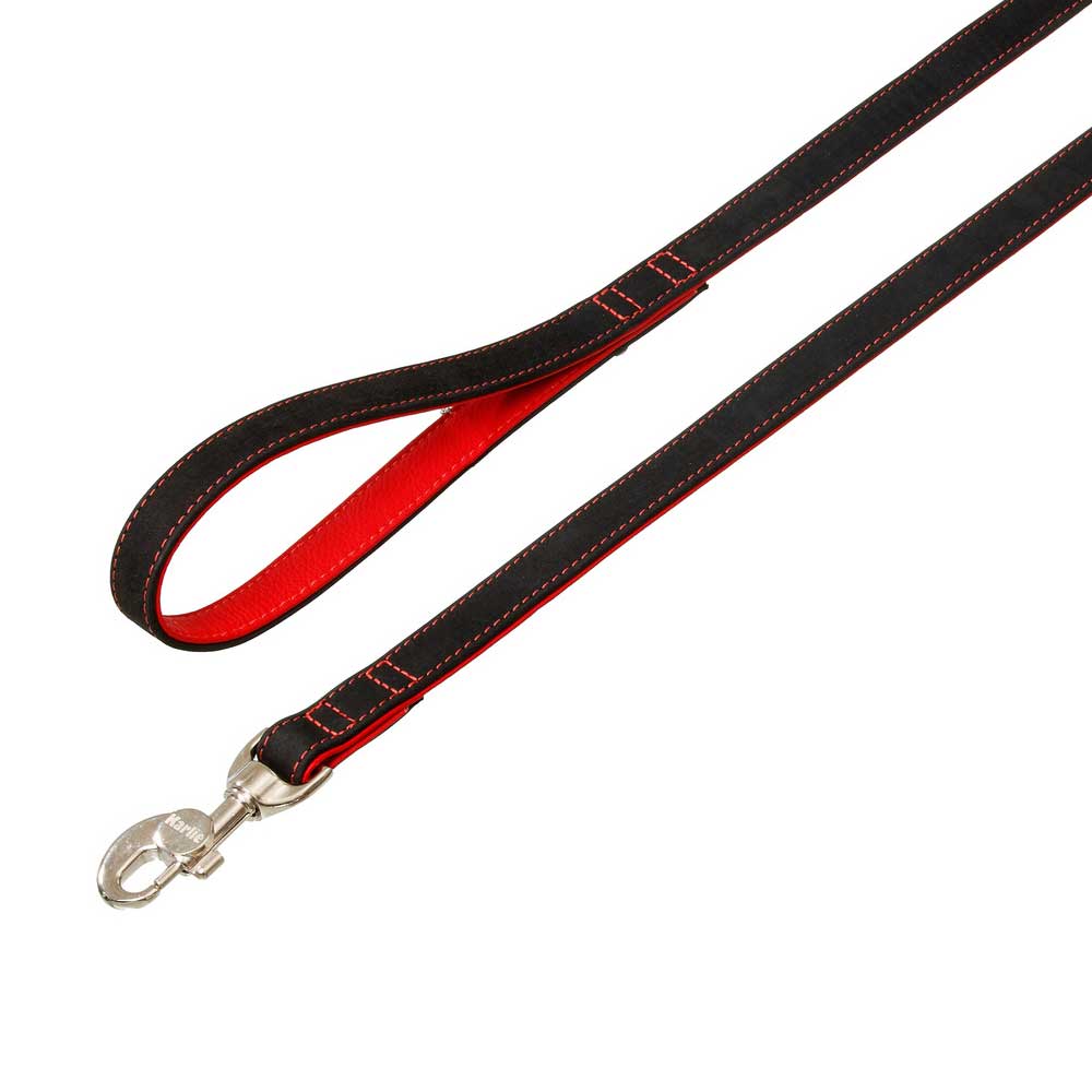 Karlie Buffalo Ultra Leine - Schwarz/Rot - 20 mm / 100 cm Karlie Buffalo Ultra Leine - Schwarz/Rot - 20 mm / 100 cm von Karlie