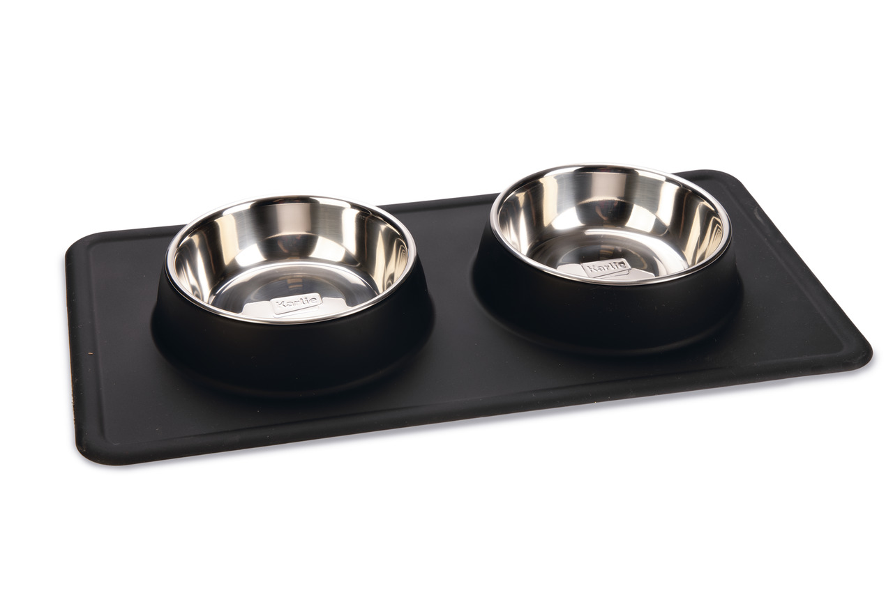 Karlie Diner Set Silikon Dex - 2 X 350 ml, Ø 14 cm Schwarz Karlie Diner Set Silikon Dex - 2 X 350 ml, Ø 14 cm Schwarz von Karlie