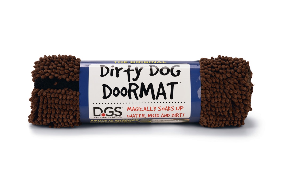Karlie Dirty Dog Doormat 78 x 51 Centimeter braun Hundefußmatte von Karlie