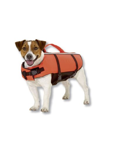 Karlie Doggy Aqua-Top Schwimmweste, Größe: M - 44 cm, orange von Karlie