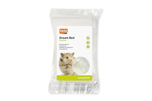 Karlie Dream Bed, Nistmaterial Nagetiere, Baumwolle, Weiß, 50 g Karlie Dream Bed, Nistmaterial Nagetiere, Baumwolle, Weiß, 50 g von Karlie
