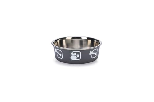 Karlie Fressnapf Edelstahl Ascar Kena 450 ml ø: 12 - 14 cm grau Karlie Fressnapf Edelstahl Ascar Kena 450 ml ø: 12 - 14 cm grau von Karlie