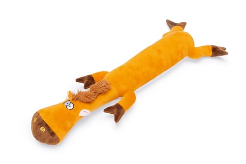 Karlie Funny Pferd - Hundespielzeug - Plüsch - Braun - 50x20x7 cm von Karlie