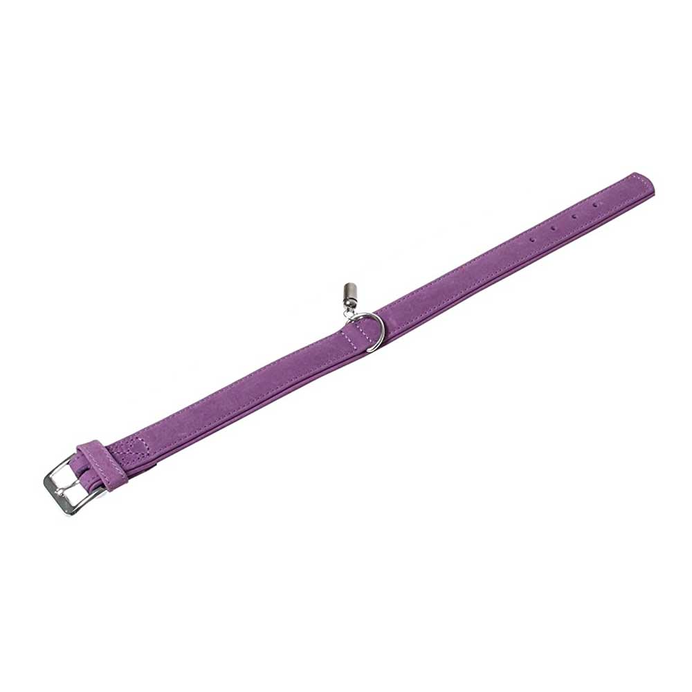 Karlie Halsband Buffalo aus Kalbsleder - Lila - 65 cm/40 mm Karlie Halsband Buffalo aus Kalbsleder - Lila - 65 cm/40 mm von Karlie
