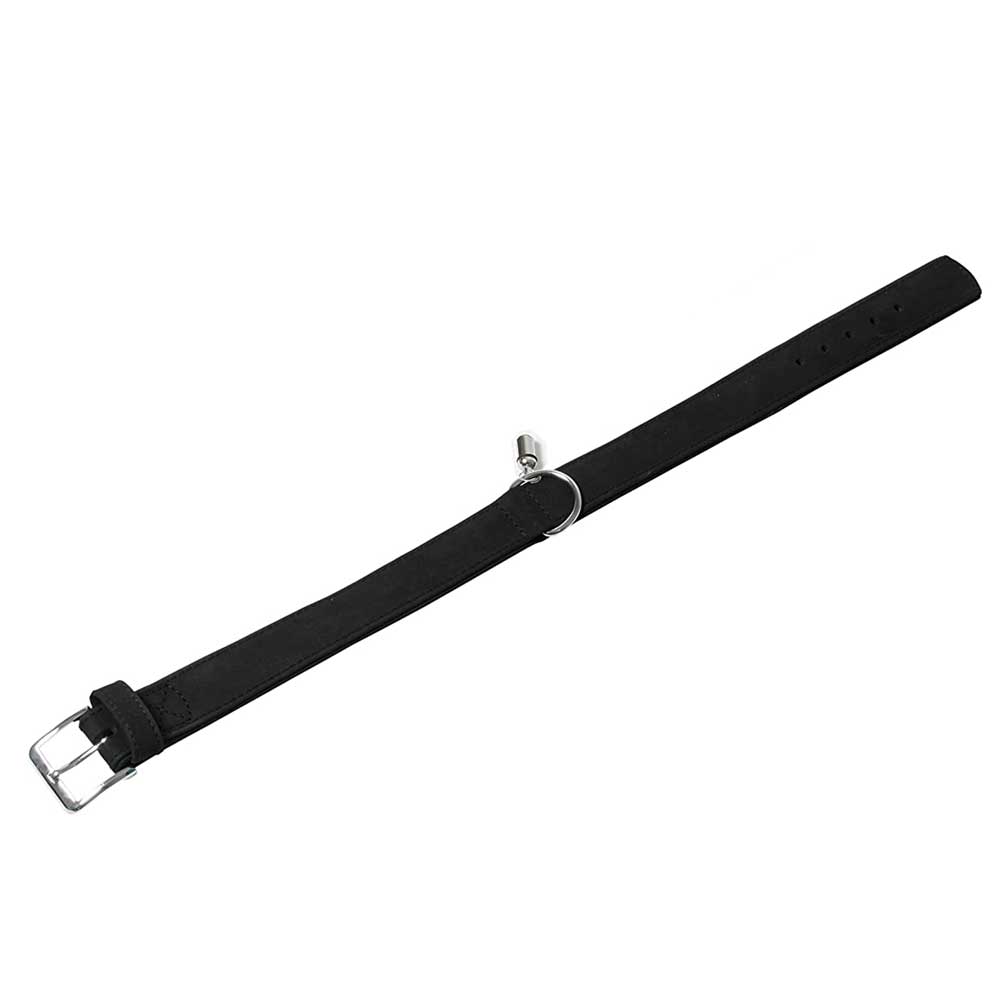 Karlie Halsband Buffalo aus Kalbsleder - Schwarz - 65 cm/40 mm Karlie Halsband Buffalo aus Kalbsleder - Schwarz - 65 cm/40 mm von Karlie
