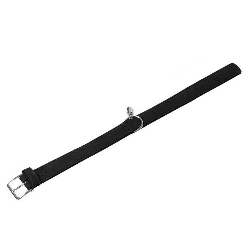 Karlie Halsband Buffalo aus Kalbsleder - Schwarz - 65 cm/40 mm Karlie Halsband Buffalo aus Kalbsleder - Schwarz - 65 cm/40 mm von Karlie