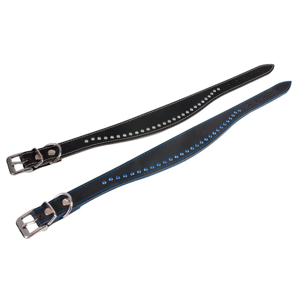 Karlie Halsband Chic - Schwarz/Grau - 55 cm / 40 mm Karlie Halsband Chic - Schwarz/Grau - 55 cm / 40 mm von Karlie
