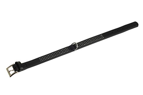Karlie Halsband Vintage Strass L: 55 cm B: 30 mm schwarz dreireihig Karlie Halsband Vintage Strass L: 55 cm B: 30 mm schwarz dreireihig von Karlie