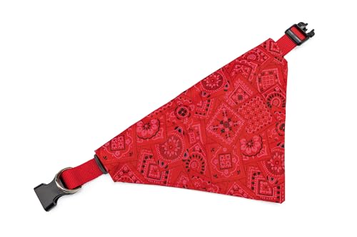 Karlie Halsband mit Halstuch, Nylon, Rot, 40-65x2,5 cm Karlie Halsband mit Halstuch, Nylon, Rot, 40-65x2,5 cm von Karlie