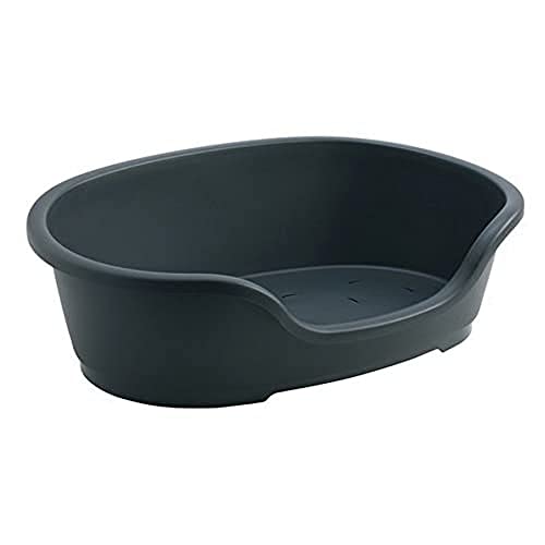 Karlie Haustierkorb Domus L: 80 cm B: 61 cm H: 26 cm schwarz 80 cm Innenfläche Karlie Haustierkorb Domus L: 80 cm B: 61 cm H: 26 cm schwarz 80 cm Innenfläche von Karlie