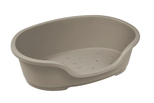 Karlie Haustierkorb Domus L: 95 cm B: 74 cm H: 30 cm warm-grau 95 cm Innenfläche Karlie Haustierkorb Domus L: 95 cm B: 74 cm H: 30 cm warm-grau 95 cm Innenfläche von Karlie