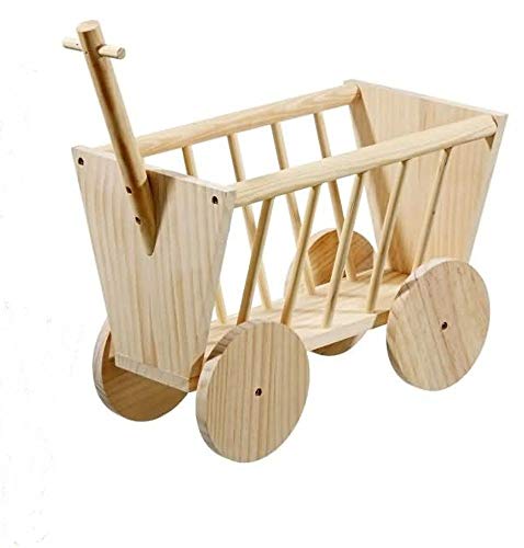 Karlie Heuraufe Bollerwagen Carro L: 20 cm B: 12 cm H: 14 cm, beige Karlie Heuraufe Bollerwagen Carro L: 20 cm B: 12 cm H: 14 cm, beige von Karlie