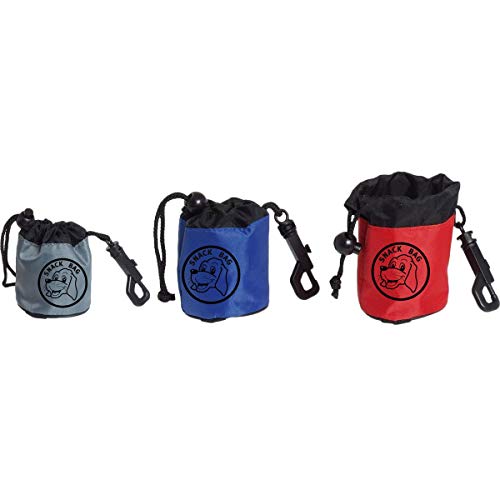 Karlie Honden Zubehör Snack Bag – 6,5 x 7 cm – Blauw, Grijs, Rood – 1 Stuk von Karlie