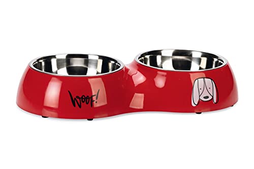 Karlie Hundenapf Jairo 960 ml rot Dinner Set 2 x 480 ml Karlie Hundenapf Jairo 960 ml rot Dinner Set 2 x 480 ml von Karlie