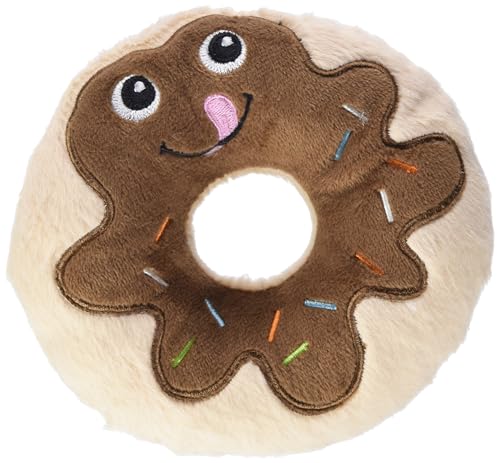 Karlie Hundespielzeug Plüsch Schoko Donut L: 14 cm braun von Karlie