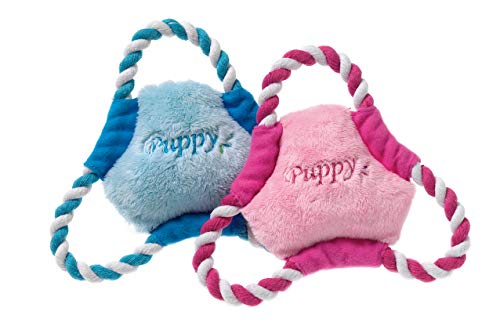 Karlie - Jouet pour chiot Triangle Corde et Peluche 15cm Karlie - Jouet pour chiot Triangle Corde et Peluche 15cm von Karlie