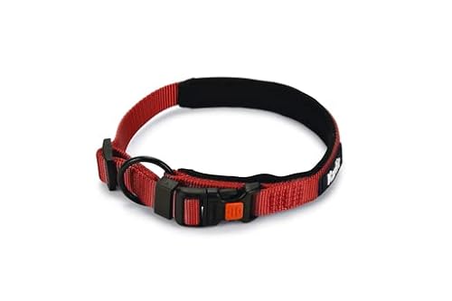 Karlie Art Sportiv Premium, Hundehalsbänder, Nylon, Rot, 40-45x2 cm von Karlie