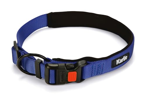 Karlie Art Sportiv Premium, Hundehalsbänder, Nylon, Blau, 60-65x3 cm von Karlie