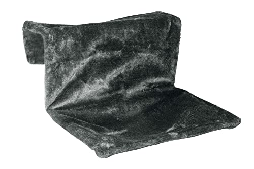 Karlie K Verstellbare Hängematte, Grau, Plüschbezug, 46 x 31 x 24 cm, 750 g von Karlie