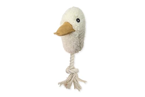 Karlie K Plüschtier Ente mit Seil 28 x 7,5 x 12 cm 250 g von Karlie