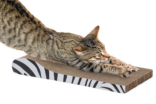 Karlie Karton Kratzbrett Zebra 43,5 x 21,5 x 6 cm Karlie Karton Kratzbrett Zebra 43,5 x 21,5 x 6 cm von Karlie
