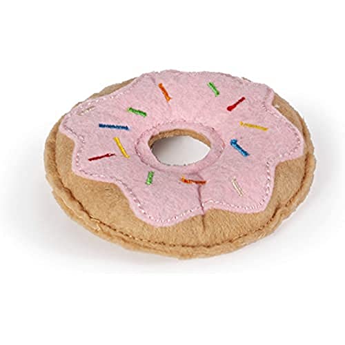 Karlie Katze Donut - Katzenspielzeug - Textil - Pink - 7,5x7,5x1,5 cm Karlie Katze Donut - Katzenspielzeug - Textil - Pink - 7,5x7,5x1,5 cm von Karlie